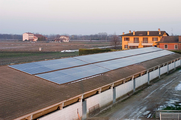 Impianto fotovoltaico agricolo