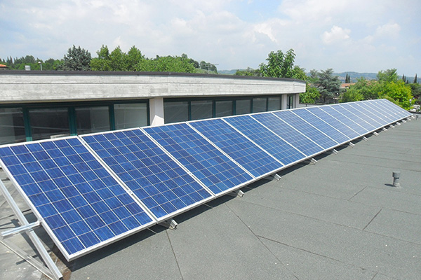 Impianto fotovoltaico civile