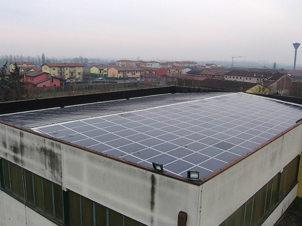 Impianto fotovoltaico industriale