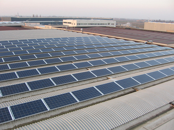 Impianto fotovoltaico industriale