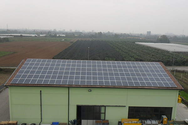 Impianto fotovoltaico industriale