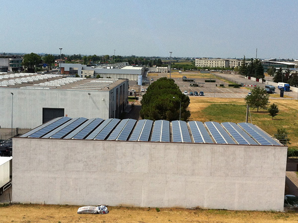 Impianto fotovoltaico industriale