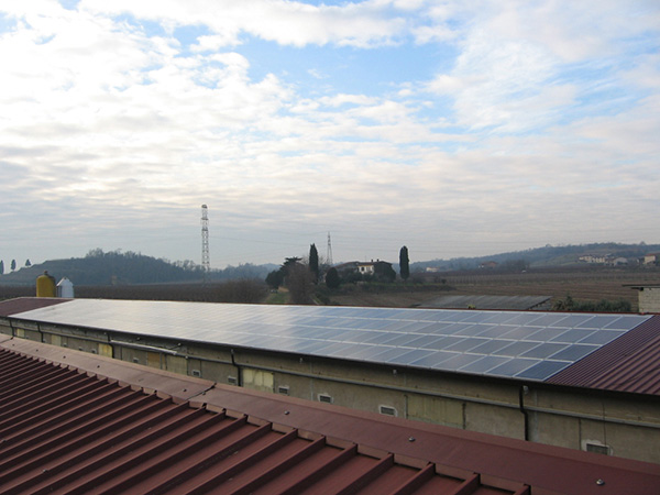 Impianto fotovoltaico agricolo