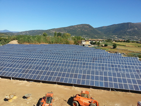 Impianto fotovoltaico industriale