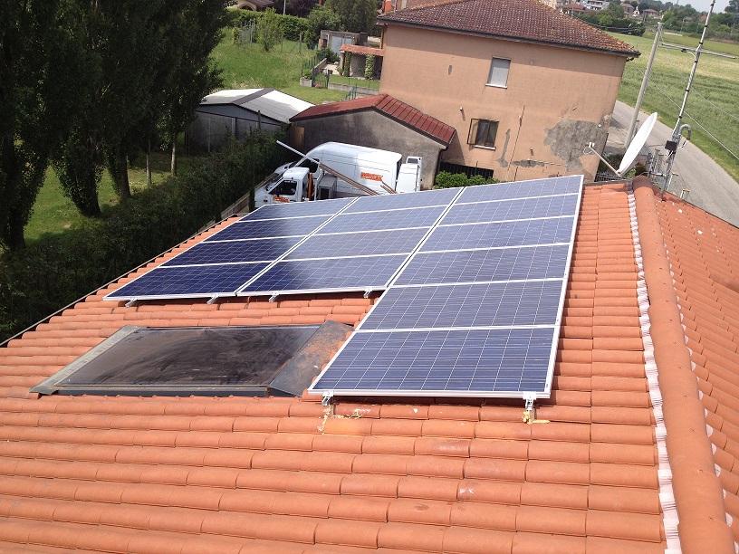 Impianto fotovoltaico civile