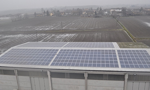 Impianto fotovoltaico agricolo