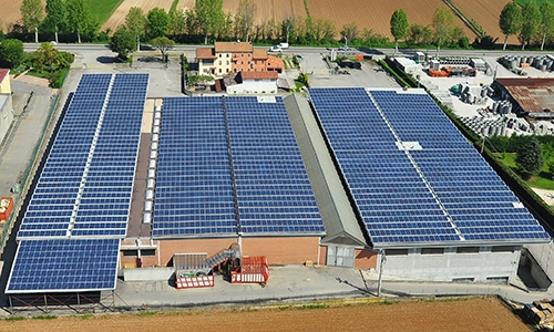 Impianto fotovoltaico industriale