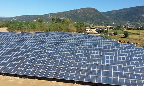 Impianto fotovoltaico industriale