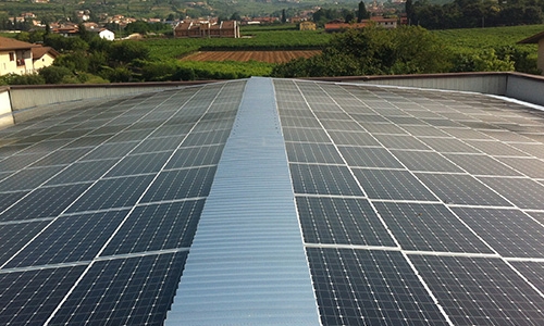 Impianto fotovoltaico industriale