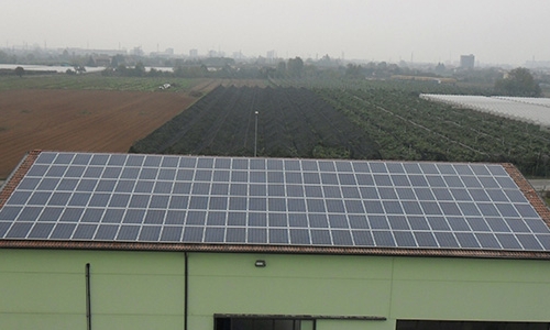 Impianto fotovoltaico industriale