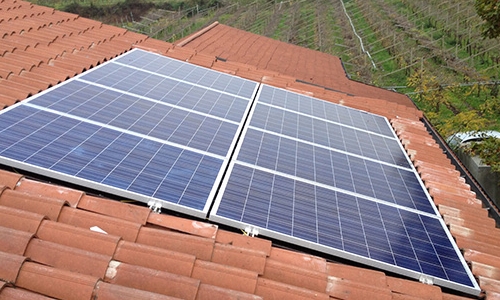 Impianto fotovoltaico civile