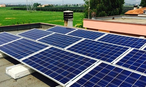 Impianto fotovoltaico civile