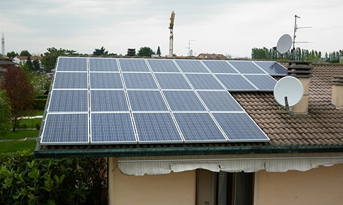 Impianto fotovoltaico civile