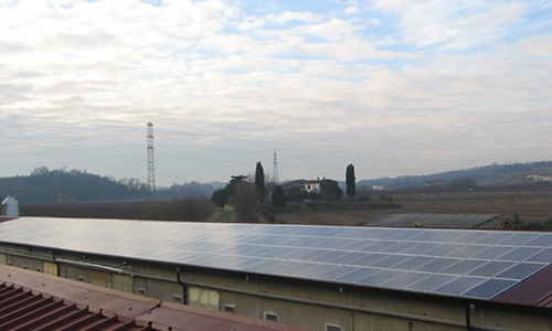 Impianto fotovoltaico agricolo