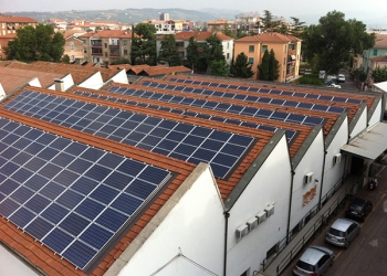 Impianto fotovoltaico industriale