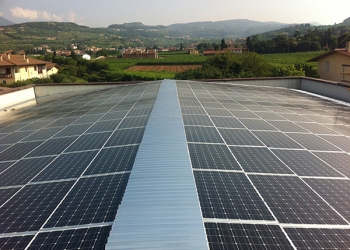 Impianto fotovoltaico industriale